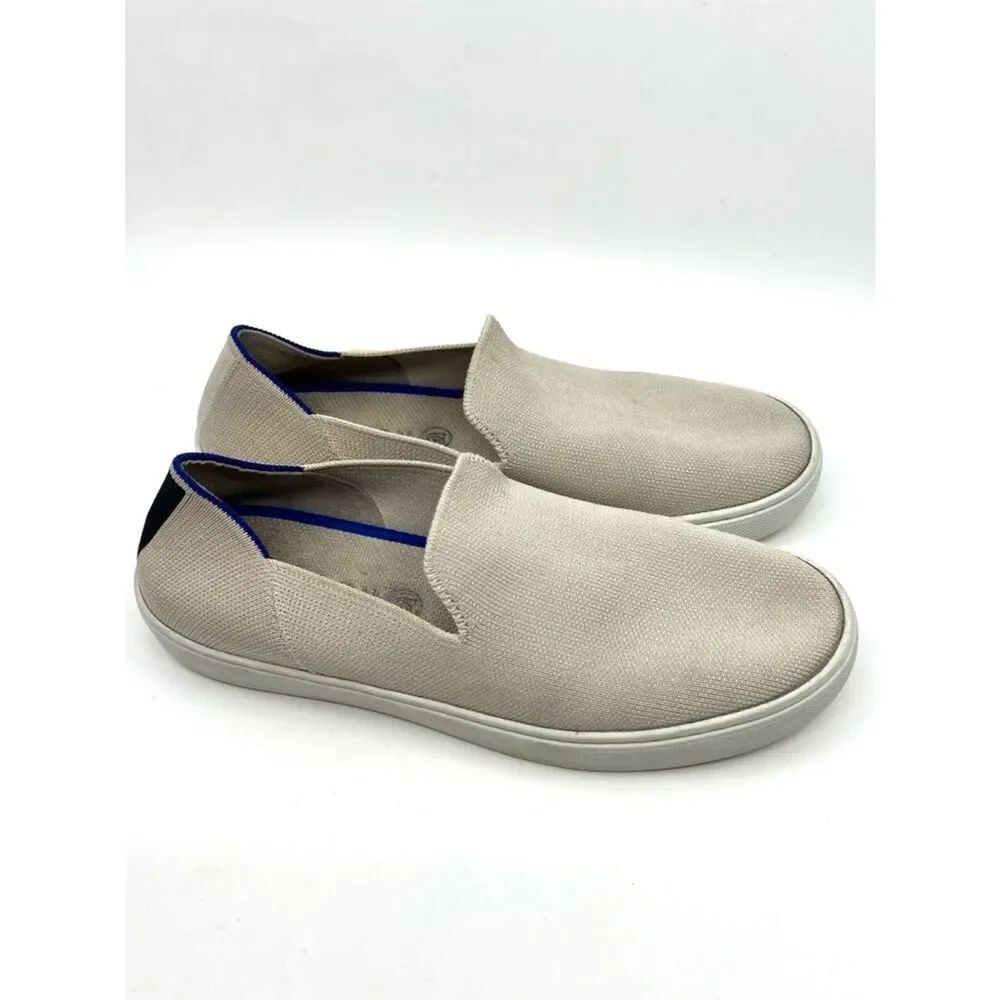 Rothy's The Original Slip On Sneakers Sand Sz 9